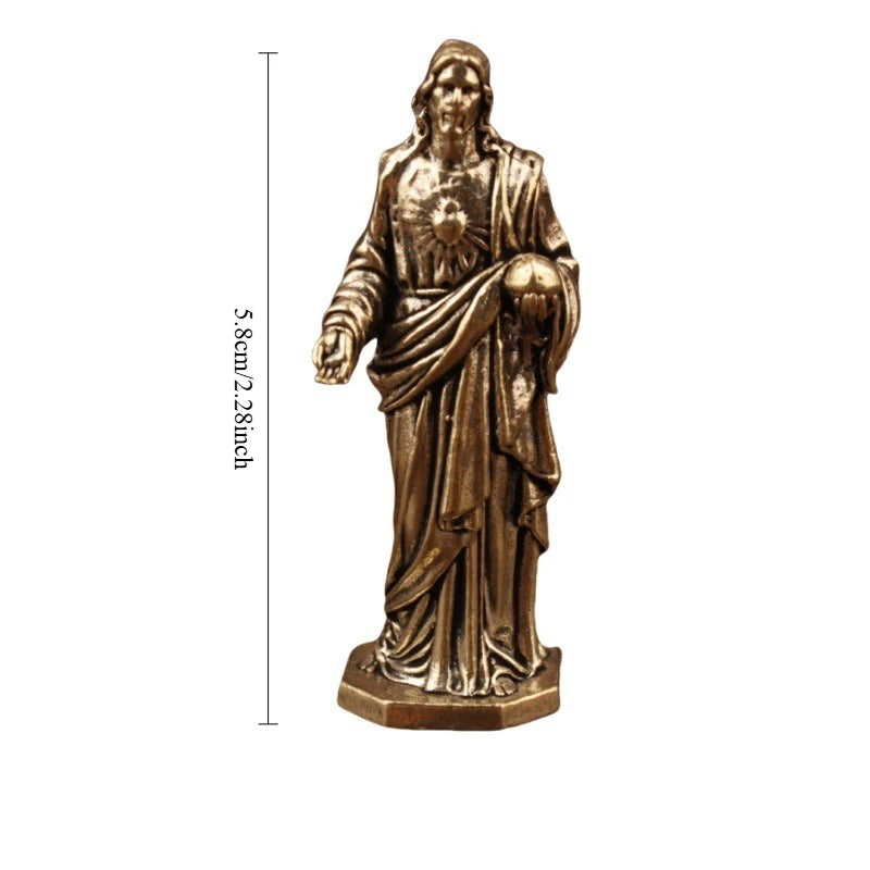 Eternal Grace Brass Jesus Statue