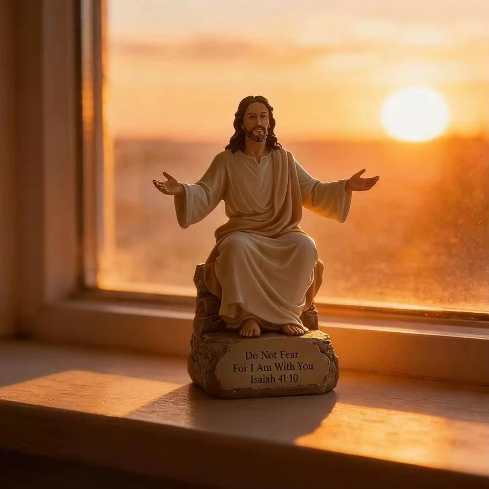 Jesus Open Arms Blessing Statue
