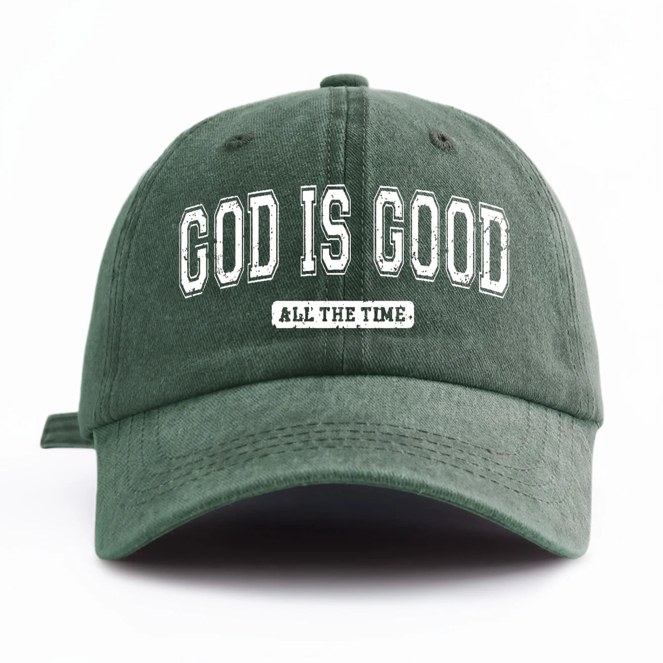 GOD IS GOOD Washed Baseball Hat