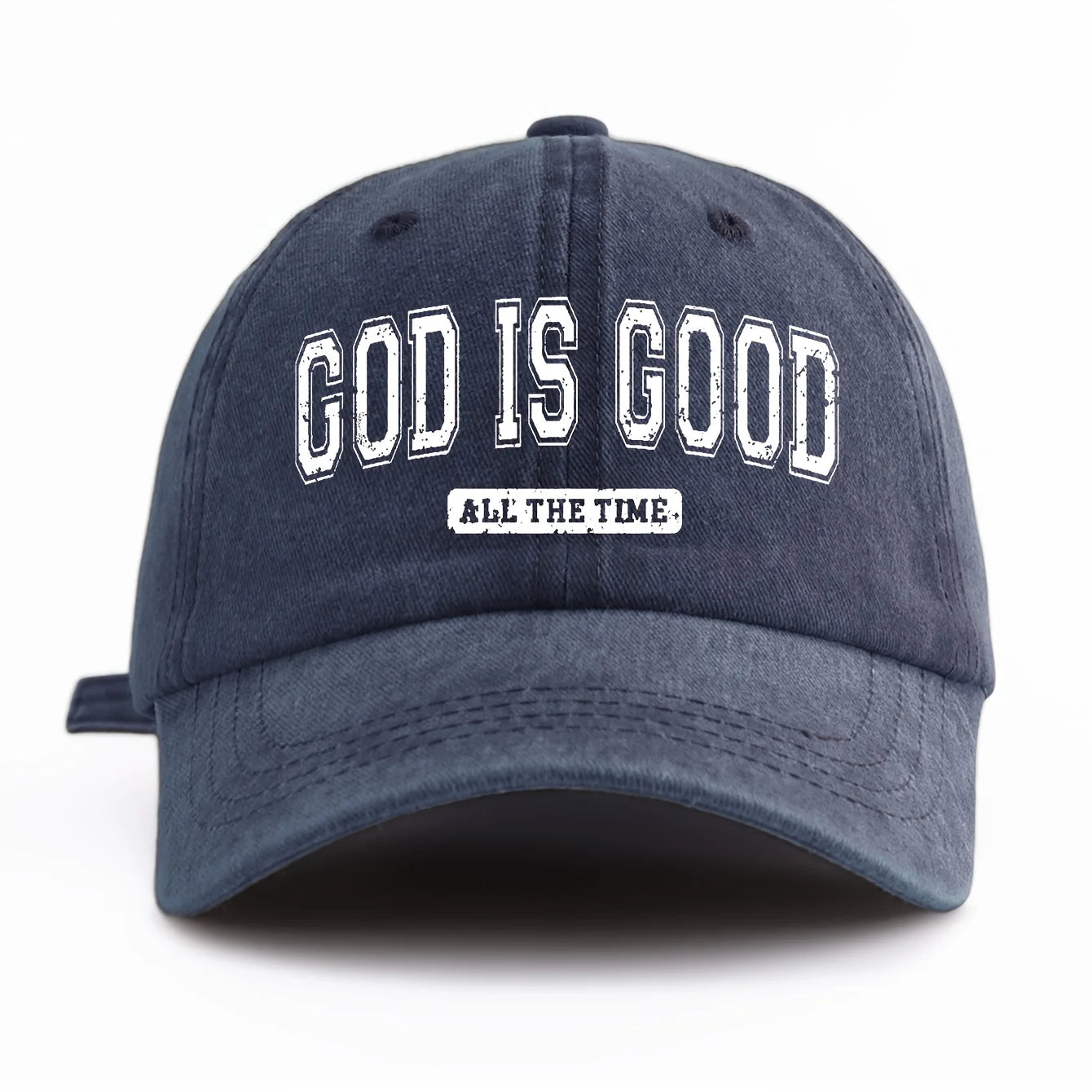 GOD IS GOOD Washed Baseball Hat