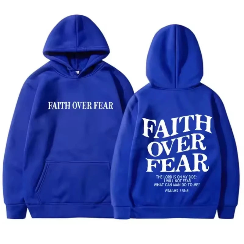Faith Over Fear Heavyweight Hoodie