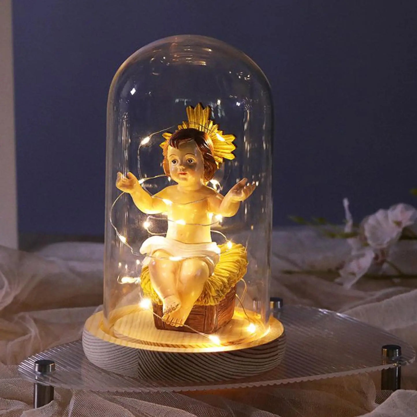 Luminous Resin Saint Baby Jesus
