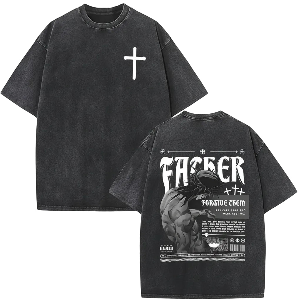 Forgive Them Father Vintage Washed Tee