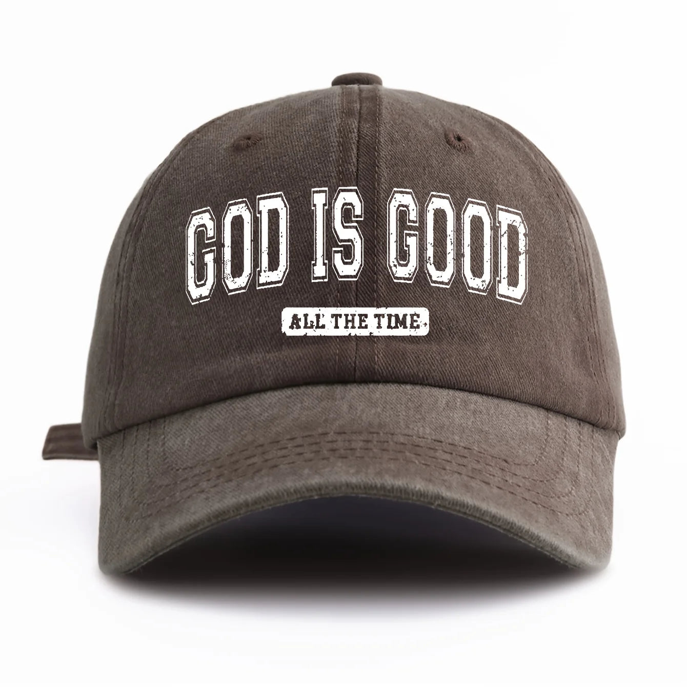 GOD IS GOOD Washed Baseball Hat