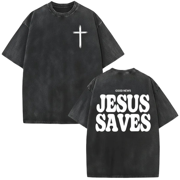 Faith Over Fear Vintage Washed Tee