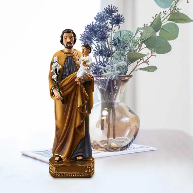 Saint Joseph Carrying Child Jesus Statues
