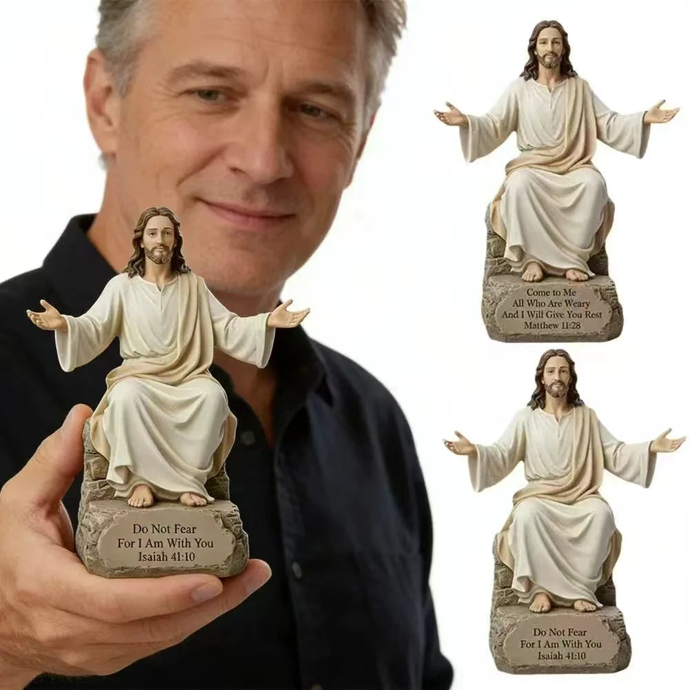 Jesus Open Arms Blessing Statue