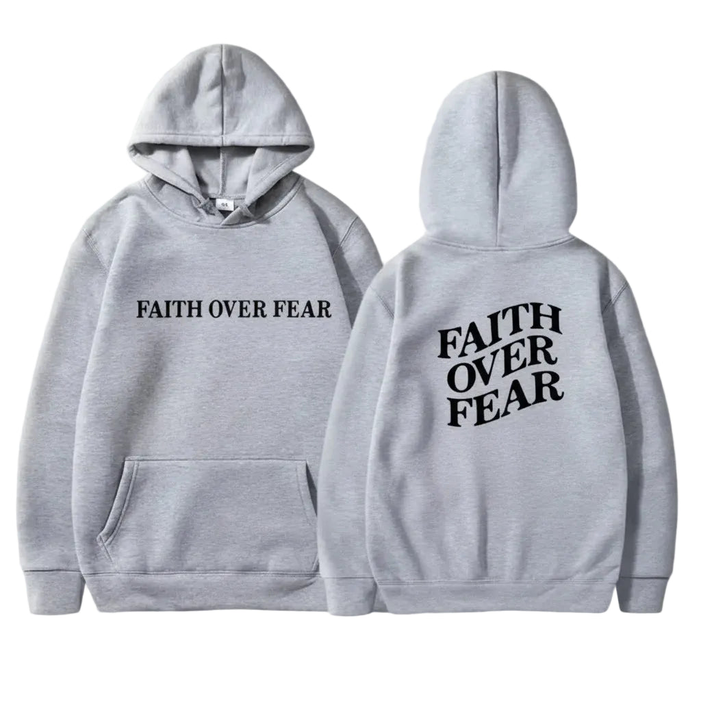 Faith Over Fear Heavyweight Hoodie