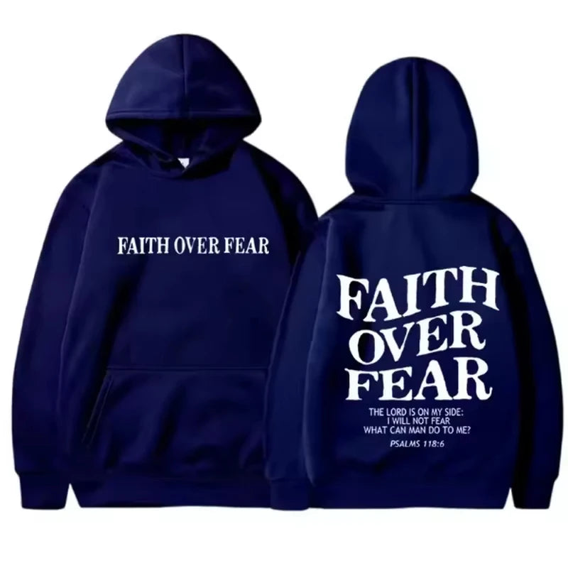 Faith Over Fear Heavyweight Hoodie