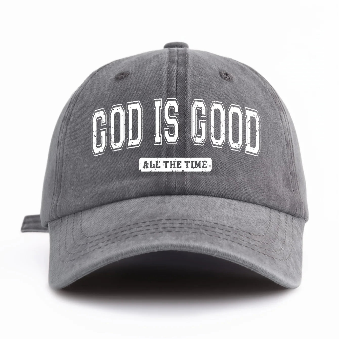 GOD IS GOOD Washed Baseball Hat