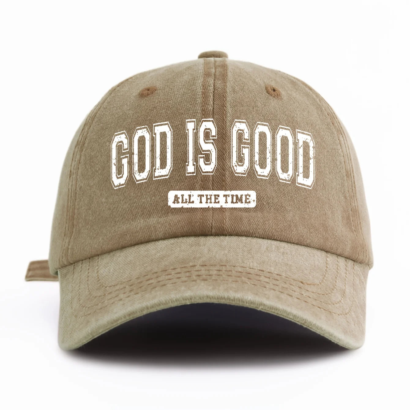 GOD IS GOOD Washed Baseball Hat
