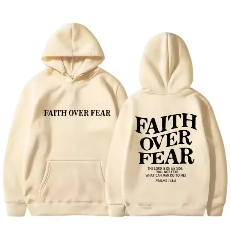 Faith Over Fear Heavyweight Hoodie