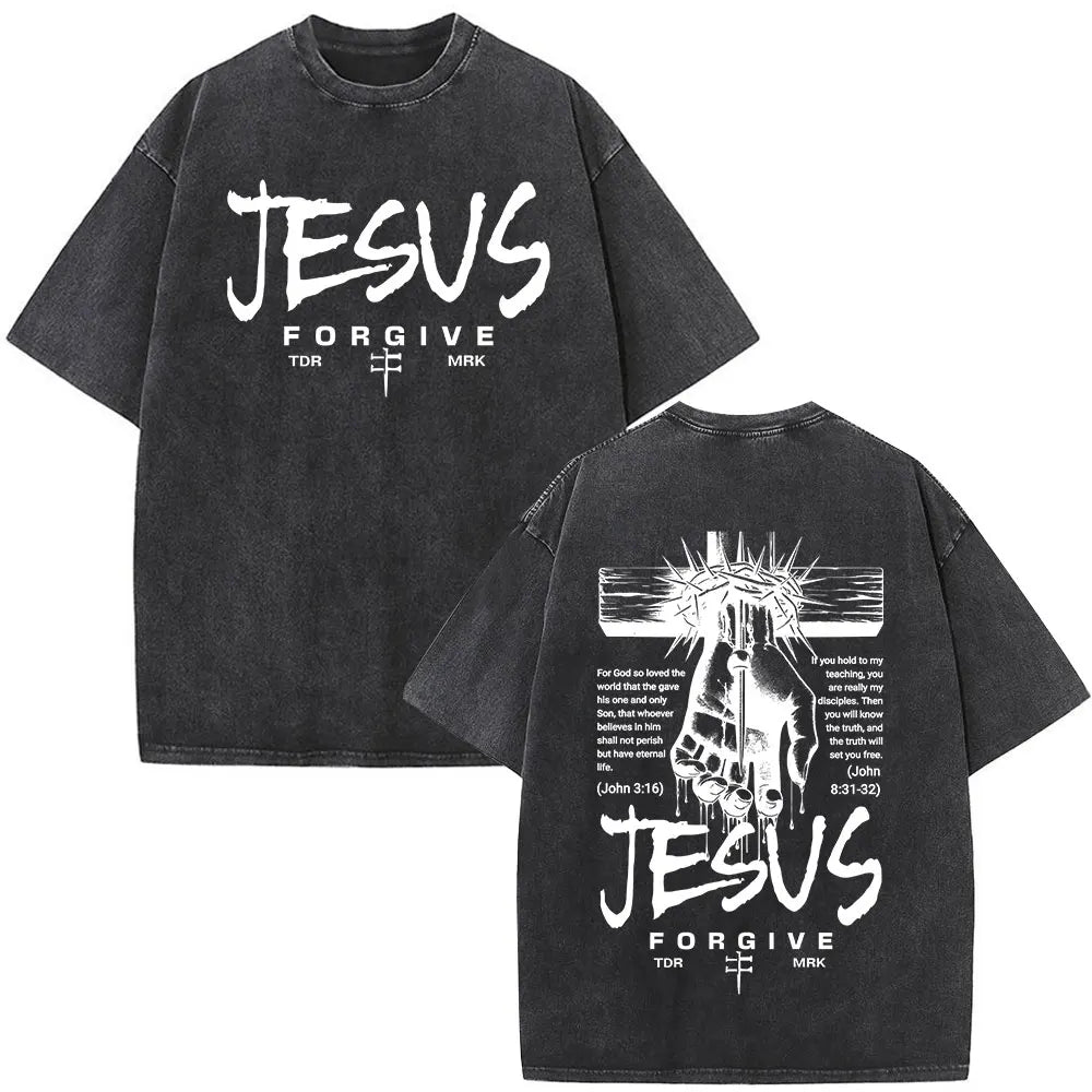 Forgive Them Father Vintage Washed Tee