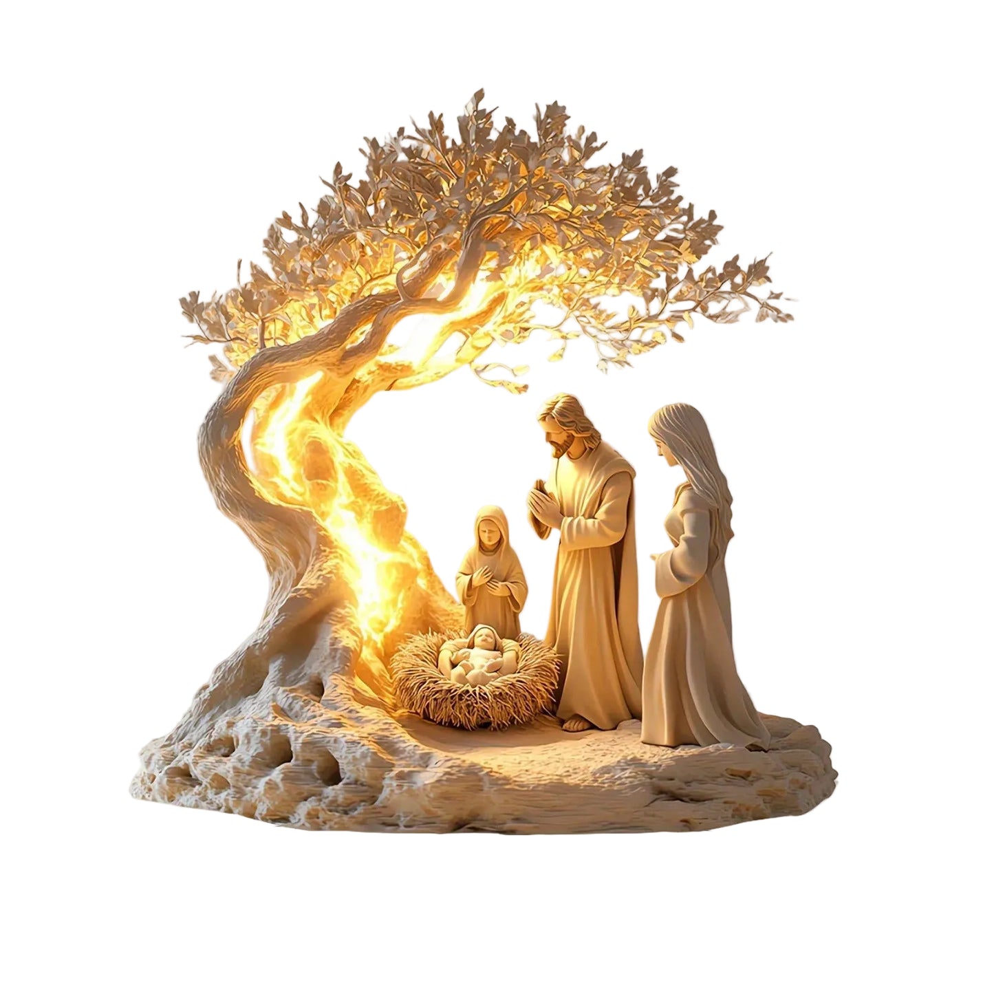 Nativity Jesus Scene Decorative Ornament