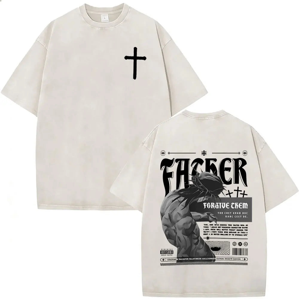 Forgive Them Father Vintage Washed Tee