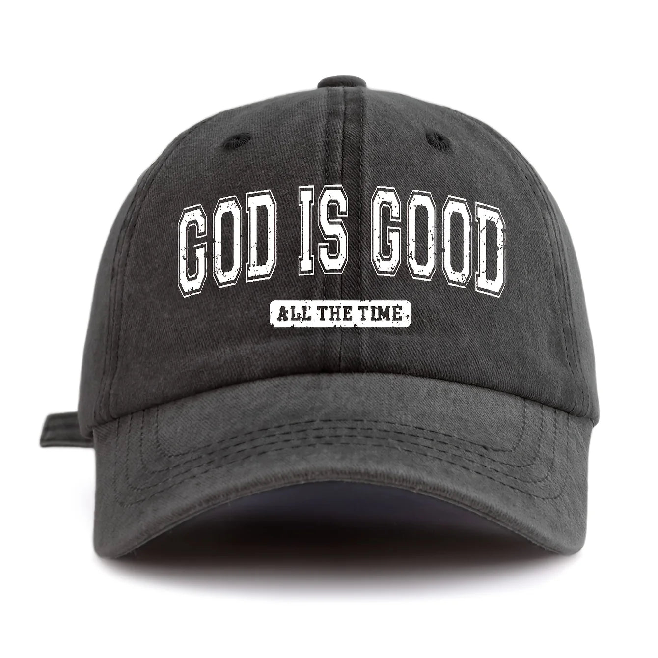 GOD IS GOOD Washed Baseball Hat