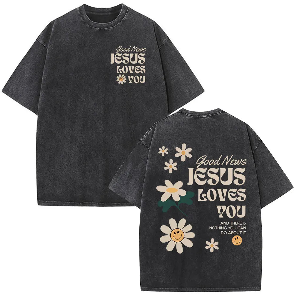 Forgive Them Father Vintage Washed Tee